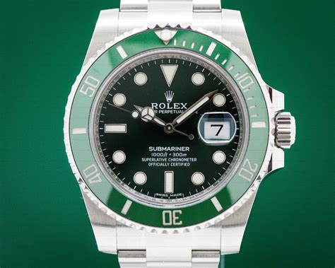 Rolex green submariner